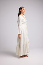 Vestido Largo - Justine - Blanco