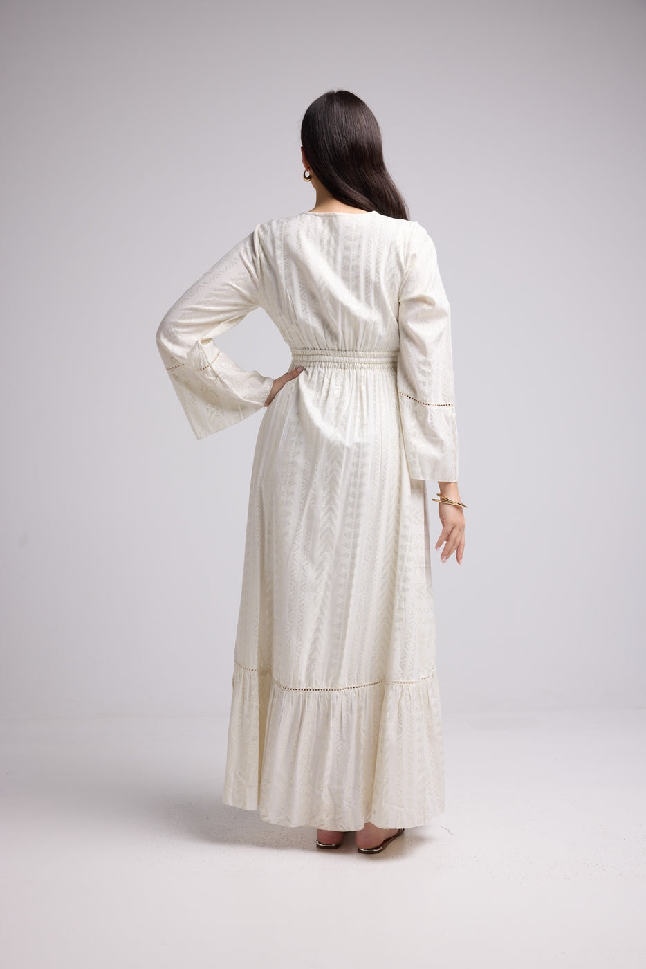 Vestido Largo - Justine - Blanco