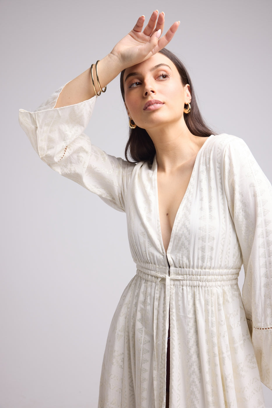 Vestido Largo - Justine - Blanco