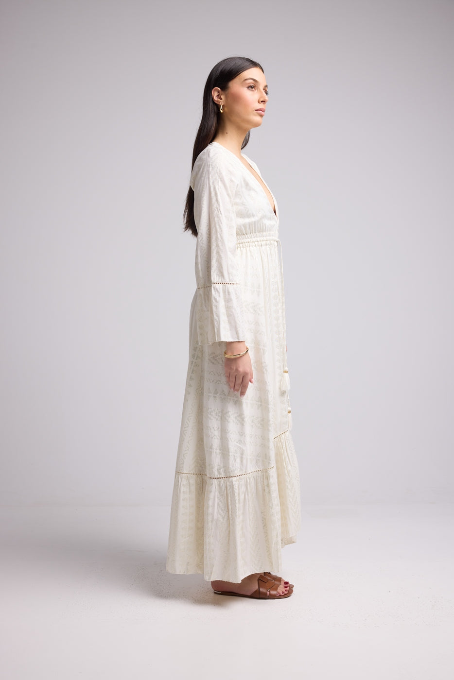 Vestido Largo - Justine - Blanco