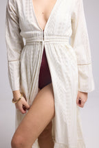 Vestido Largo - Justine - Blanco