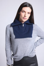 Col Camionneur Justine - Bleu Marine - Mixte