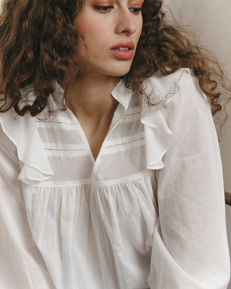 Blouse Justine - Ecru