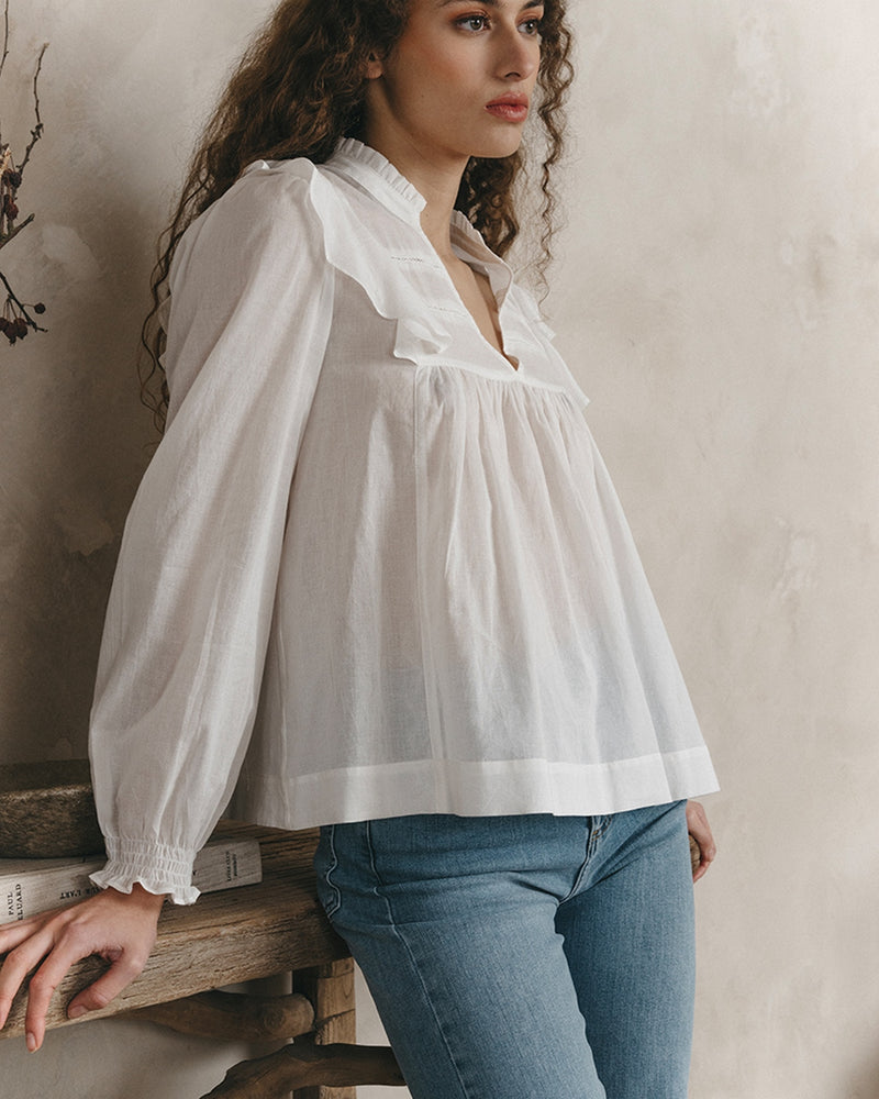 Blouse Justine - Ecru