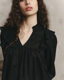 Blouse Justine - Noir