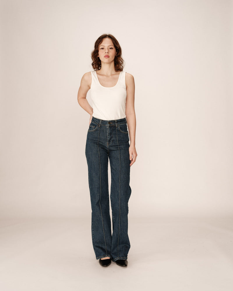 Flare Jeans Medium Blue Justin