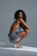 Sandales Miss California - Argent