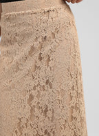 Jupe Midi Juvyna Beige