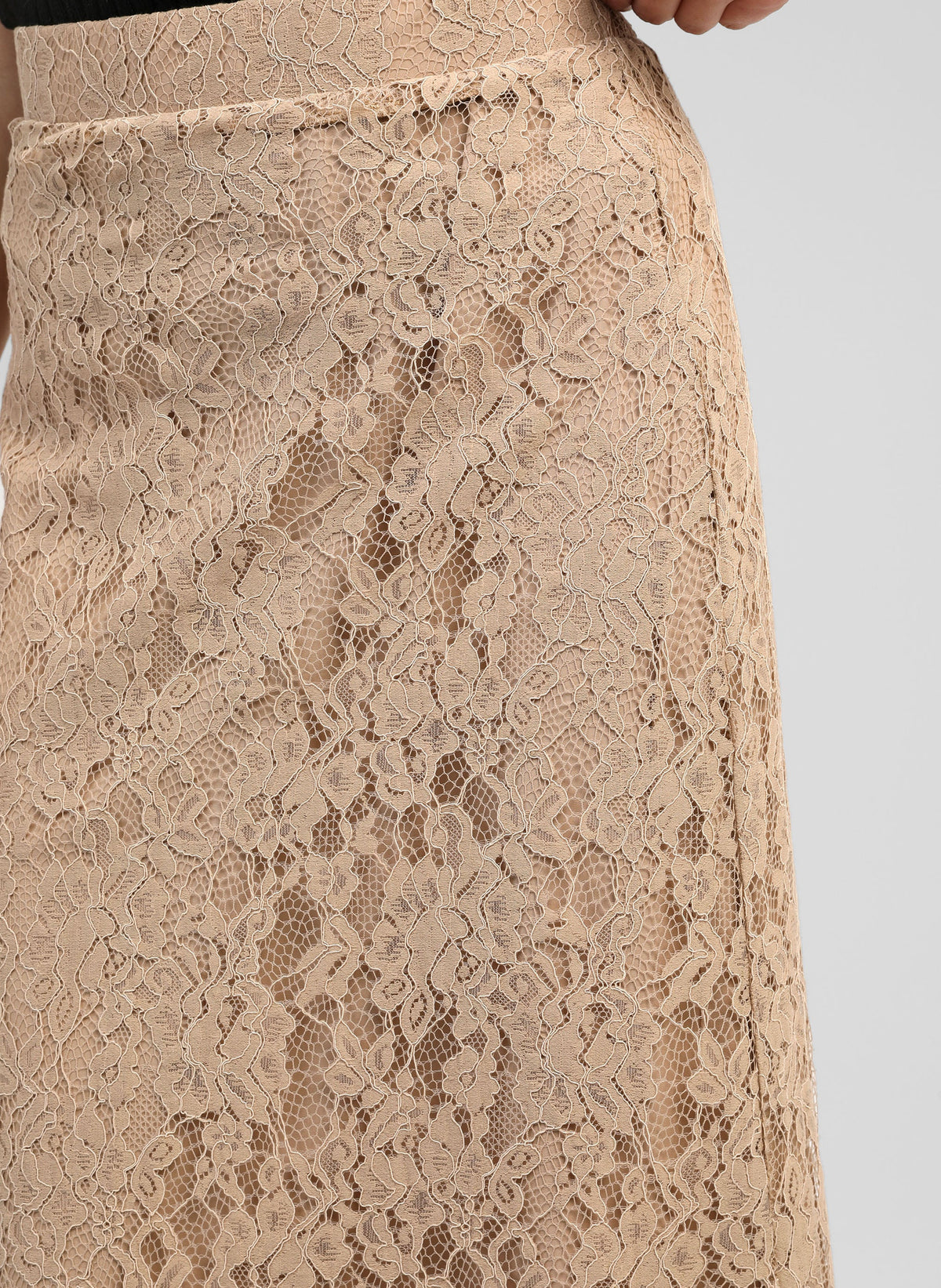 Jupe Midi Juvyna Beige