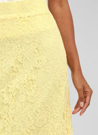 Jupe Midi Juvyna Jaune