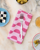 Set De 2 Serviettes - Coloris Et Motif Au Choix