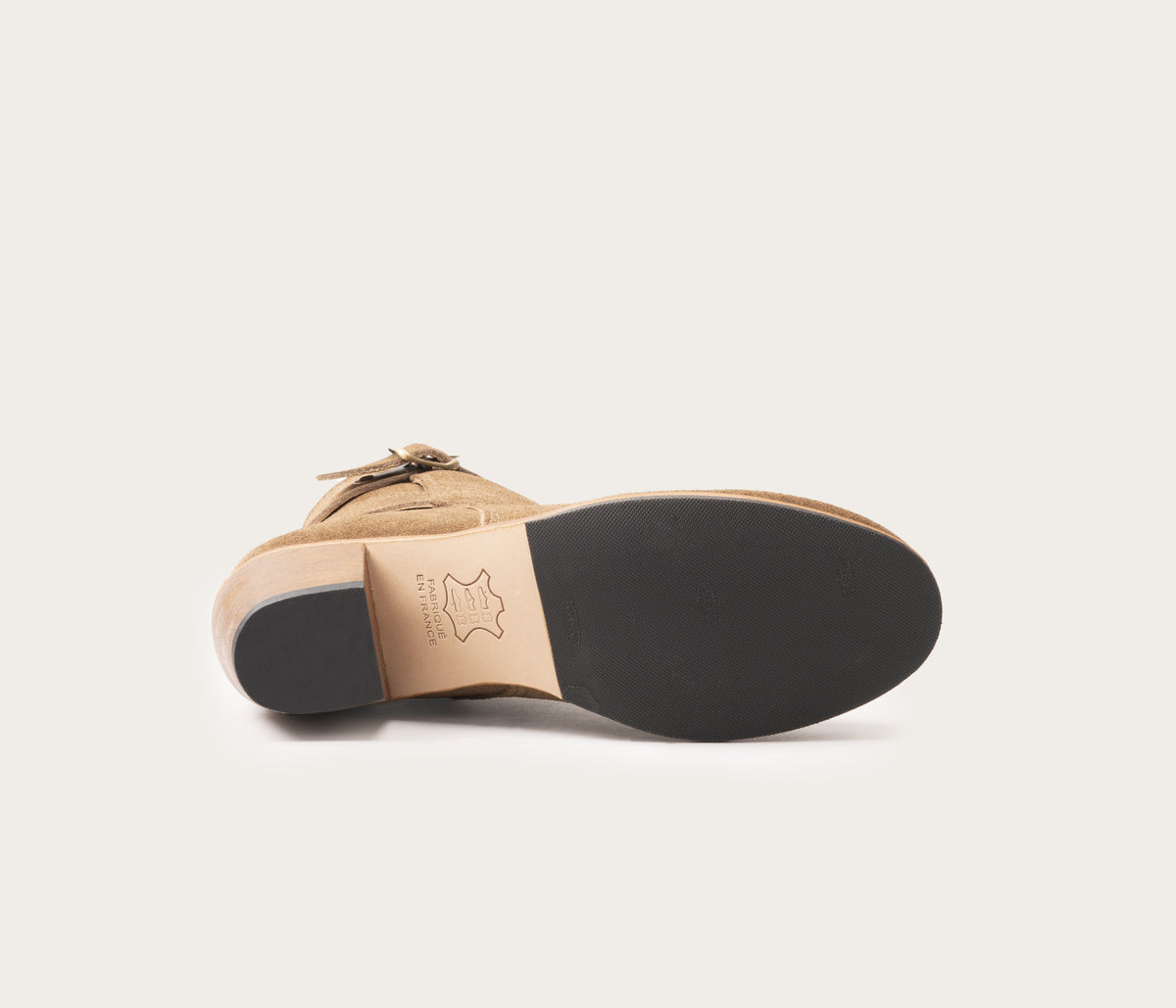 Botki Jaipur – Welur Taupe – Damskie