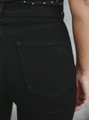 Jean Wide Leg Black Stone Noir