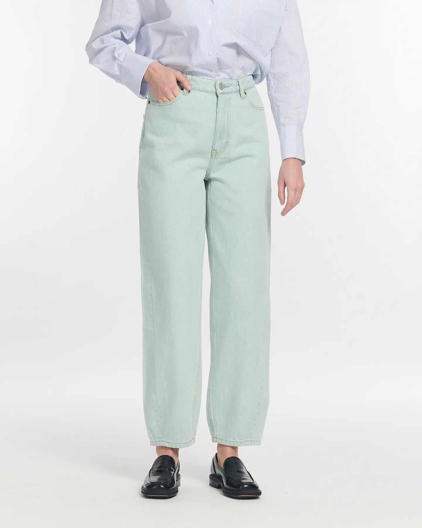 Vaqueros Olsen Denim Azul-Ish Blanco