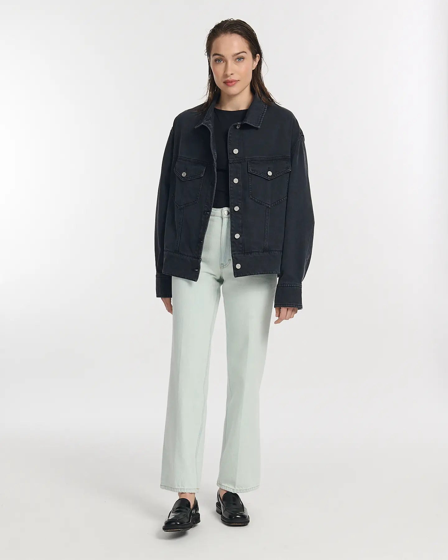 Jean Suresne Denim Blue-Ish White