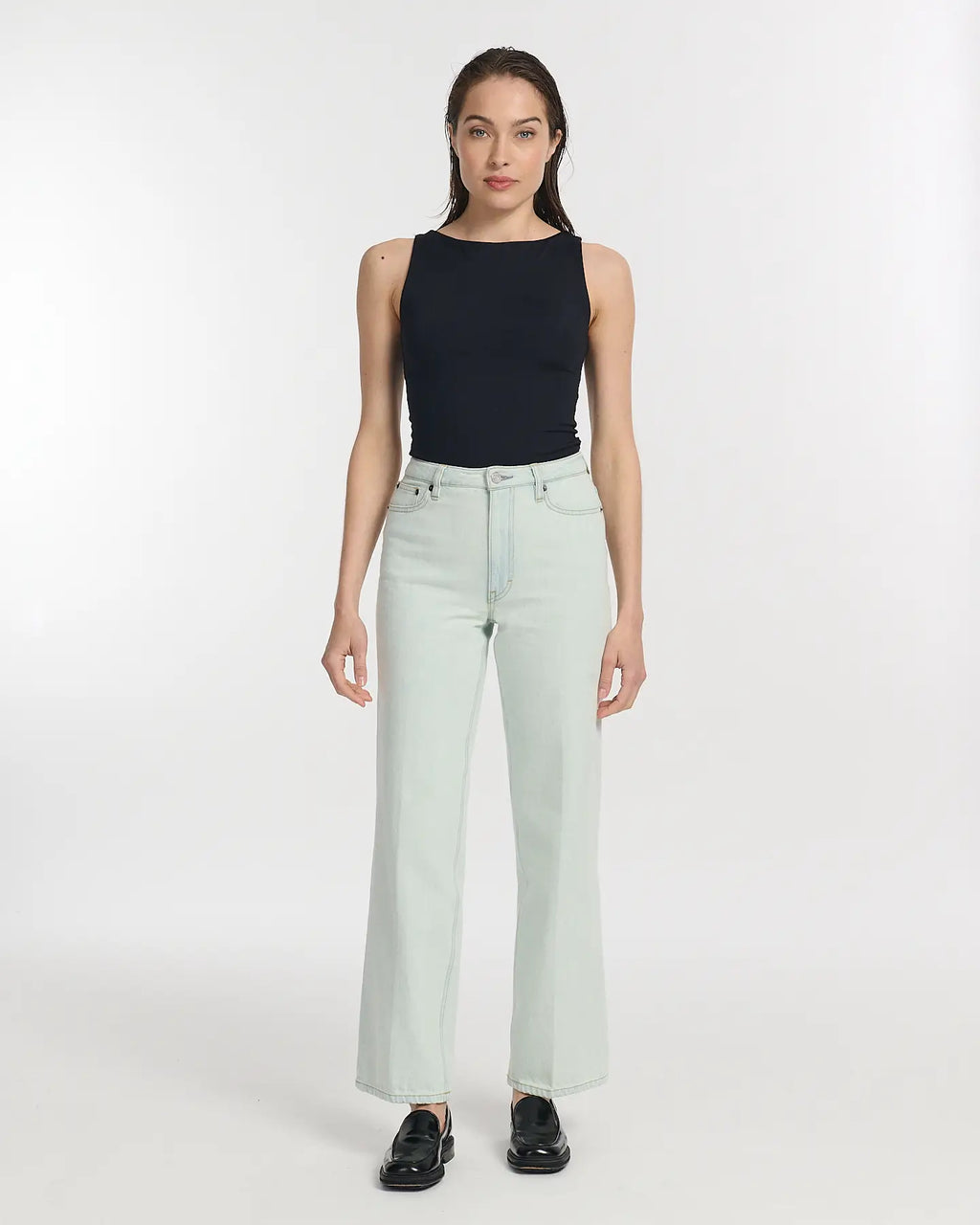 Jean Suresne Denim Blue-Ish White
