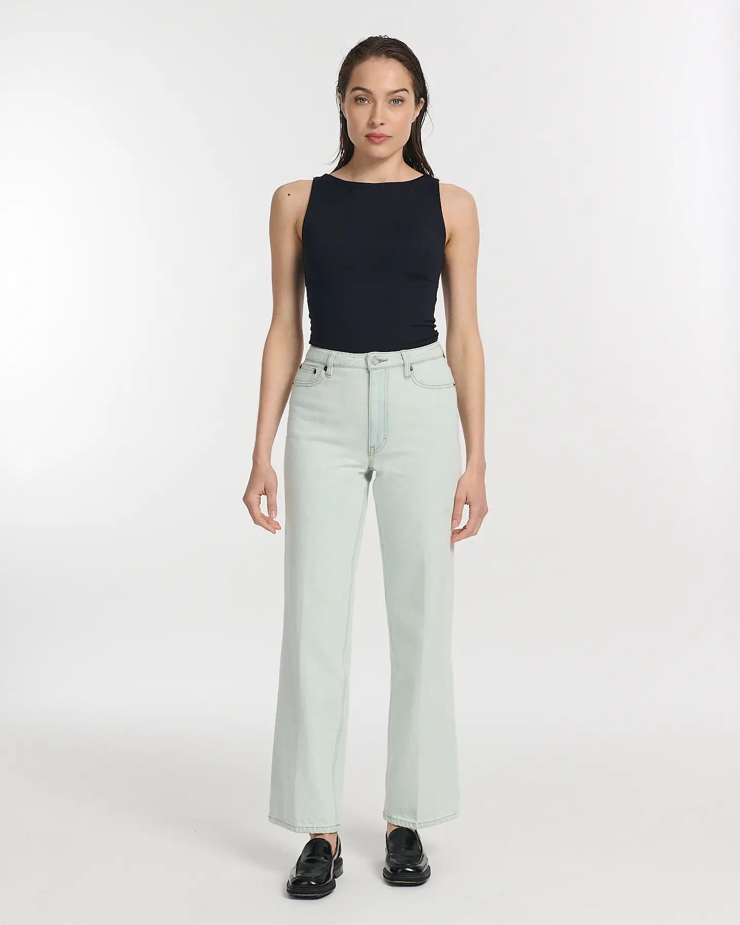 Jean Suresne Denim Blue-Ish White