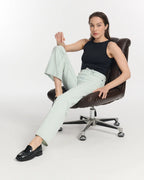 Jean Suresne Denim Blue-Ish White