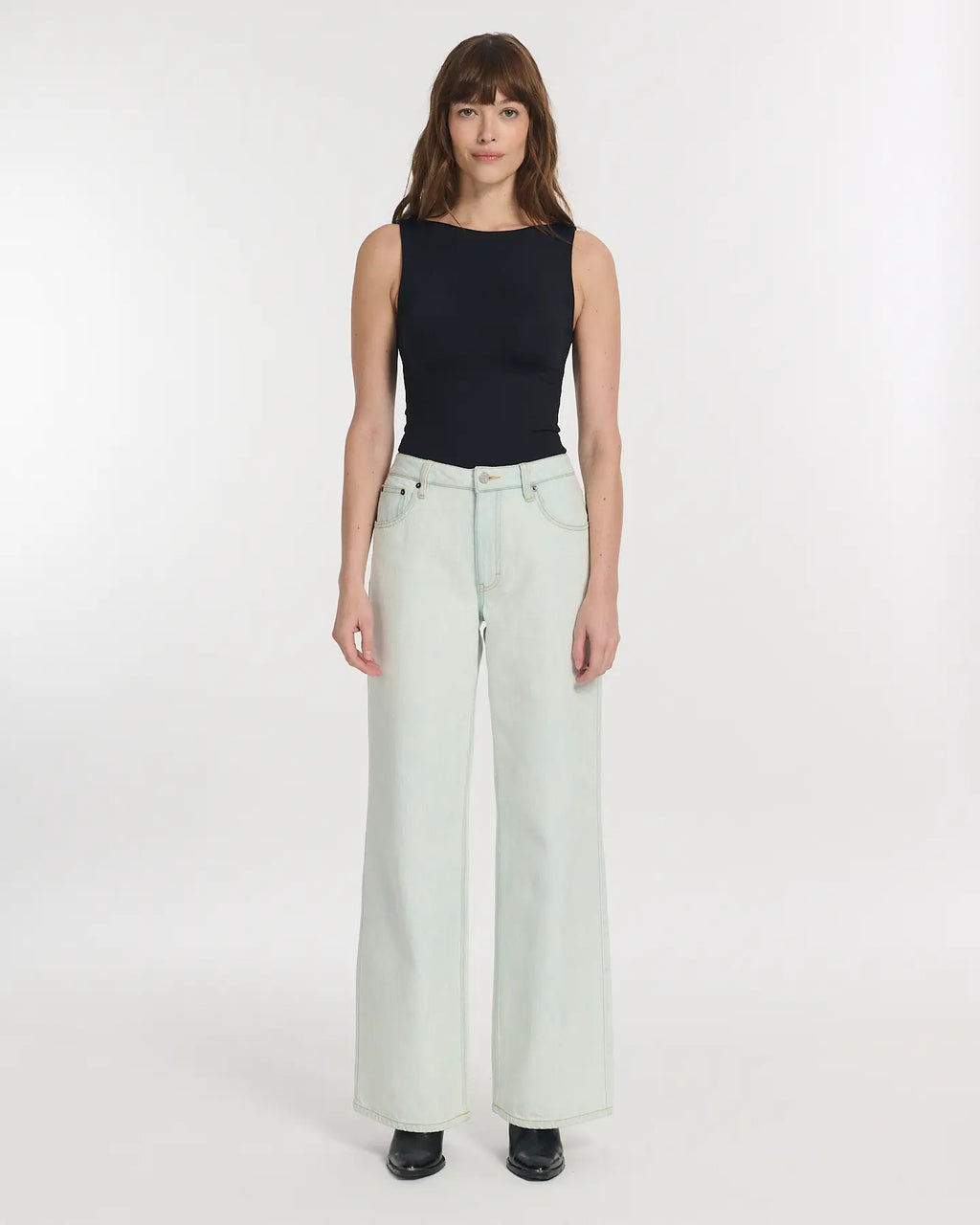 Joie Denim Blue-Ish White Jeans