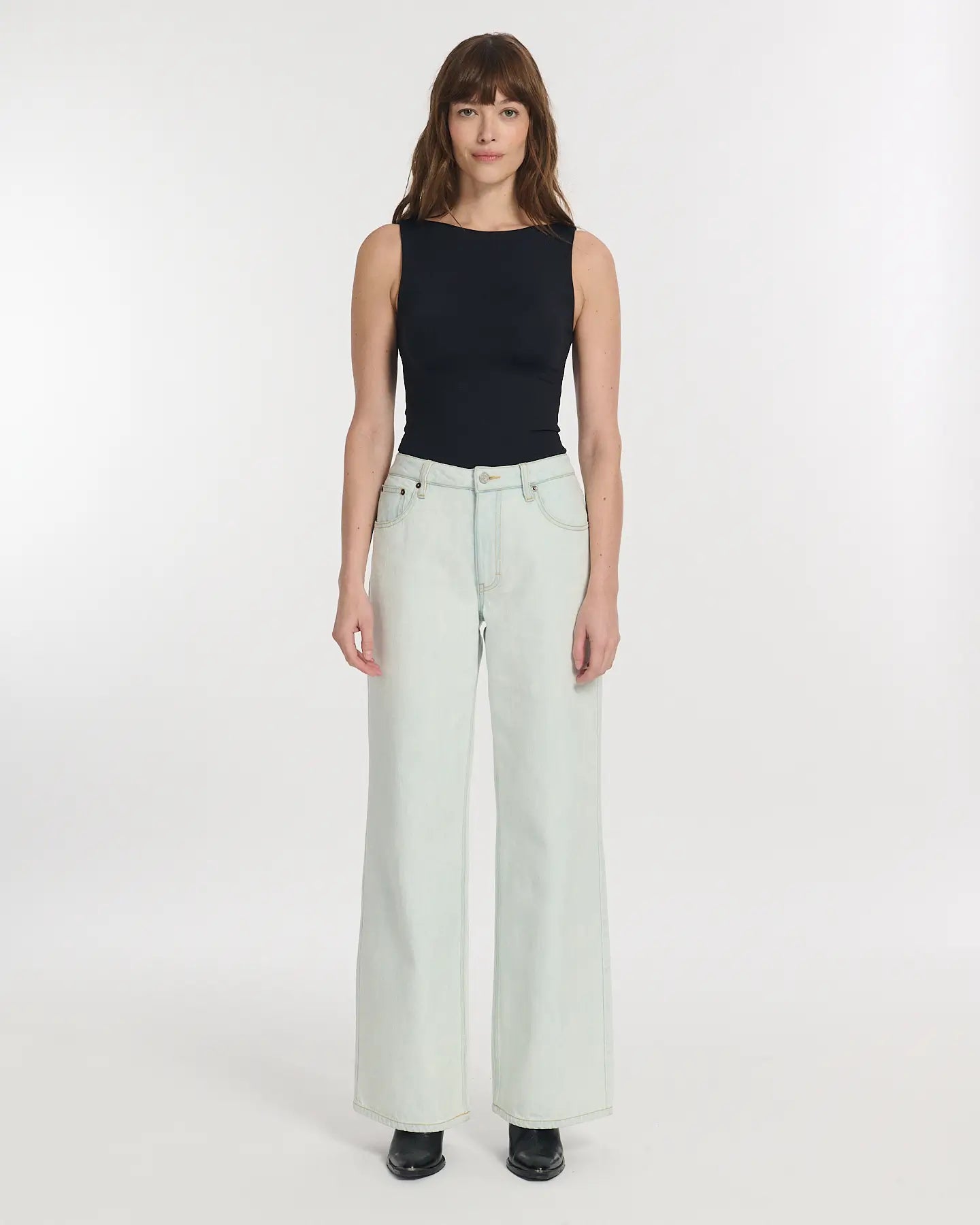 Joie Denim Blue-Ish White Jeans