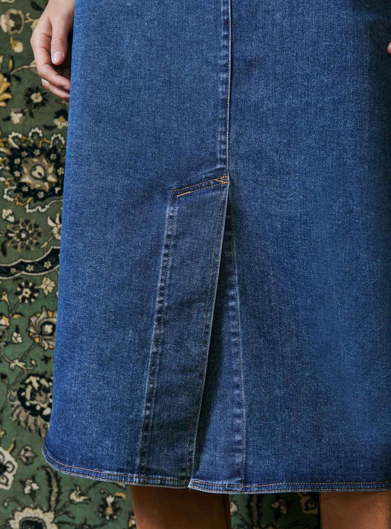 JUPE JEAN BLEUE JENNY PETITE MENDIGOTE
