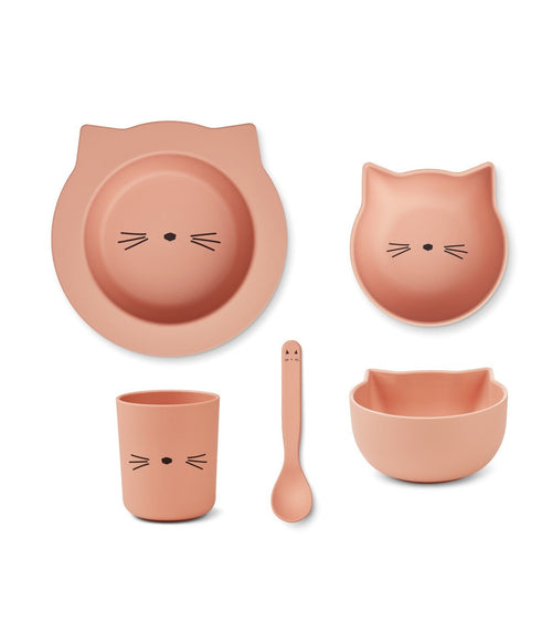 Baby Joana Set - Blush Pink Cat