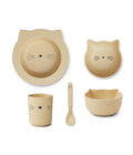 Joana Baby Set - Yellow Wheat Cat