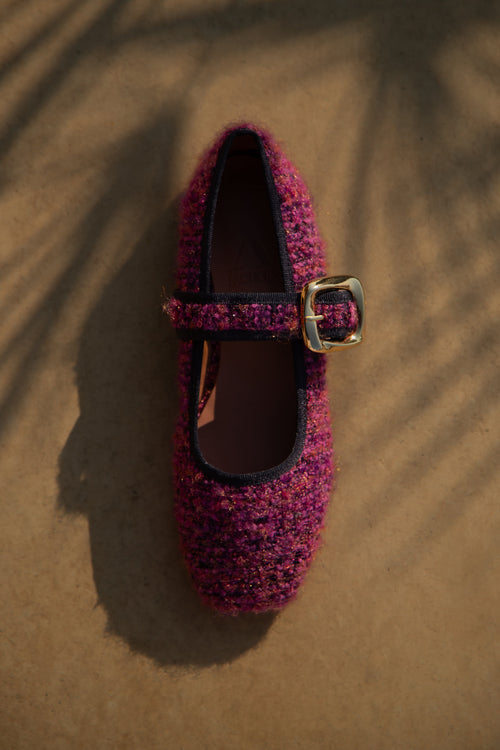 Bailarina Julia Bouclé Rubor