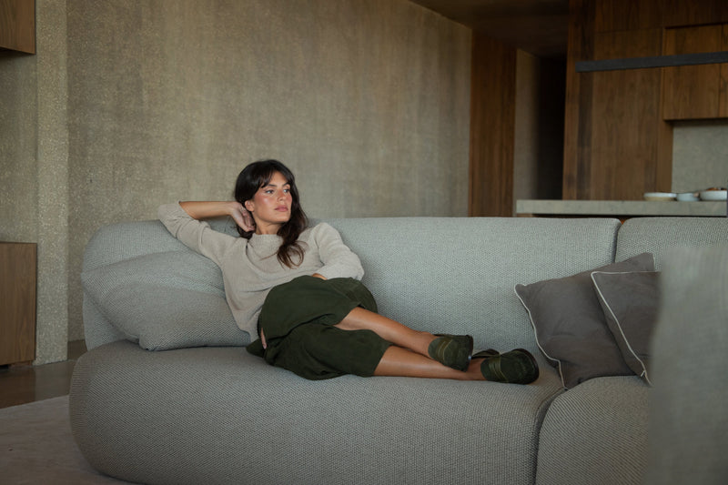 Mocasín Freddie Ante y Piel Musgo