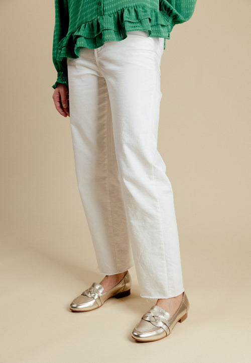 Mocasines Joanna - Platino