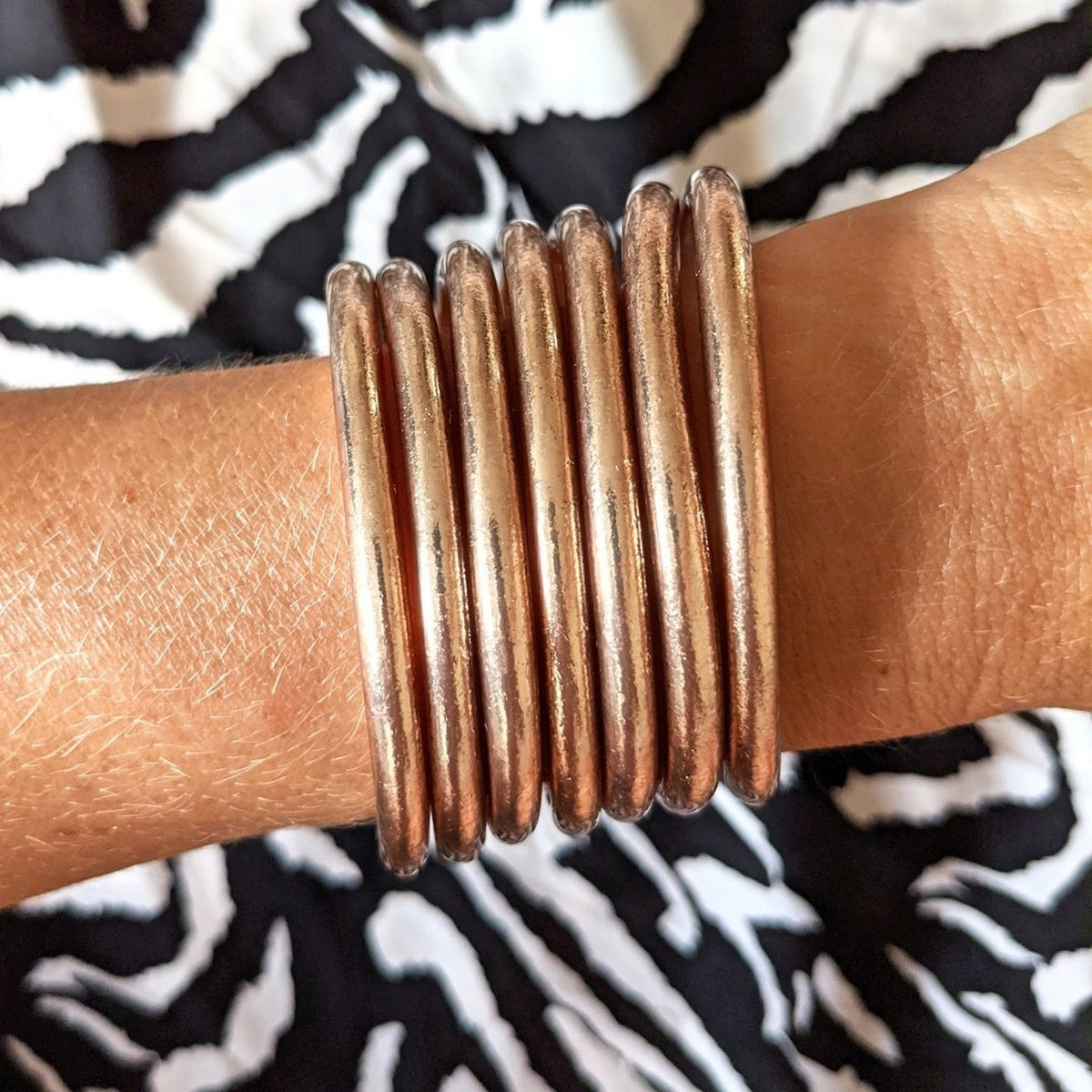 Buddhistisk Armring - Champagne