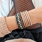 Buddhistisk Armring - Champagne