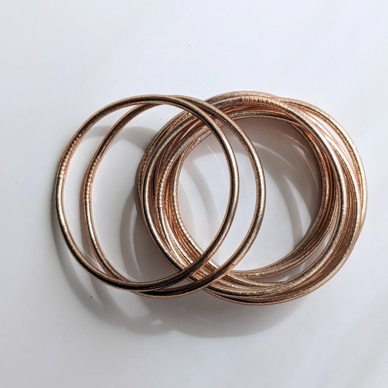 Brazalete Budista Fino - Champán