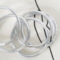 Bracciale rigido buddista - Argento