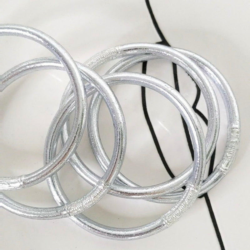 Jonc Bouddhiste - Silver