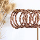 Jonc Bouddhiste Torsadé - Champagne