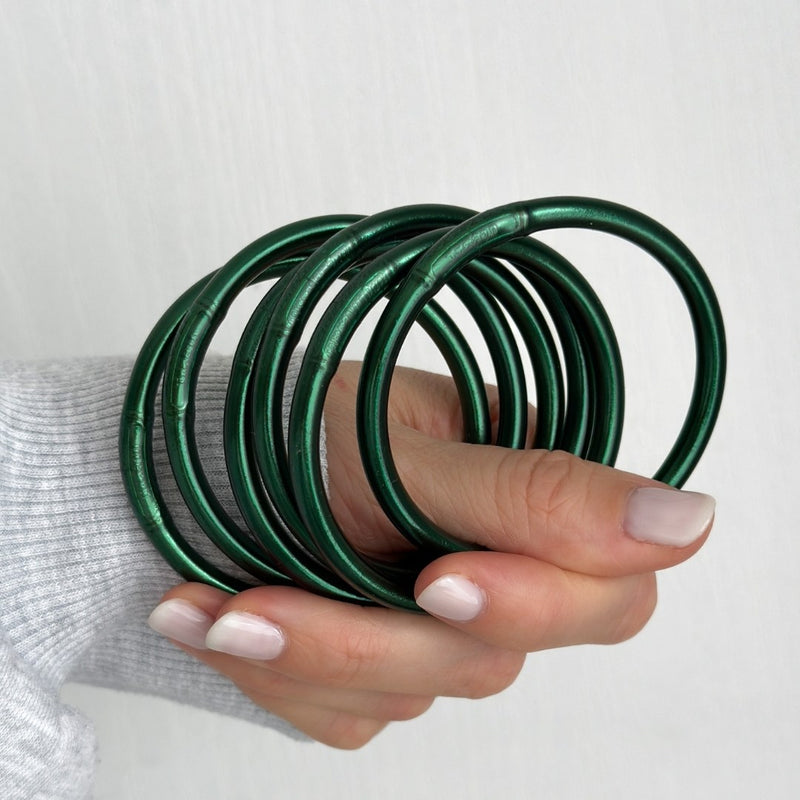 Brazalete budista - Verde Imperial
