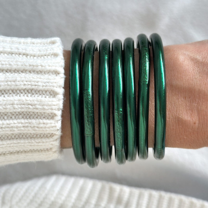 Brazalete budista - Verde Imperial