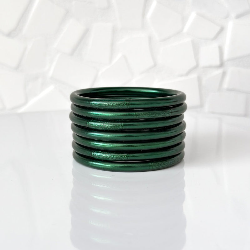 Brazalete budista - Verde Imperial