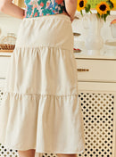 Jupe Joseline Denim - Ecru