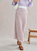 JUPE LONGUE MAILLE RAYEE JOSHUA PETITE MENDIGOTE