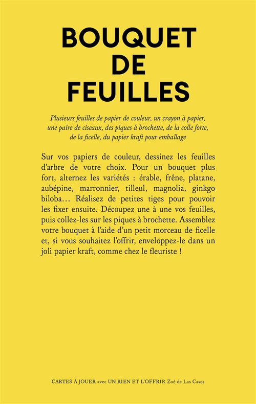 Jouer Avec Un Rien Et L'Offrir - Zoé De Las Cases