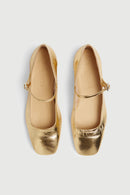Mary Janes Julieta - Cuir Doré