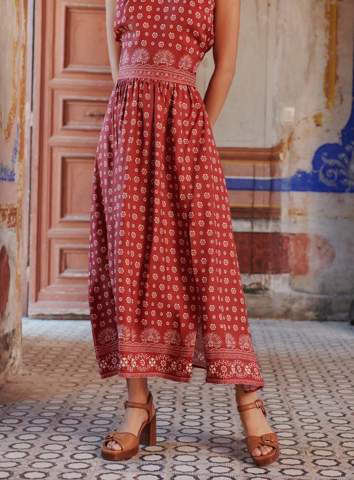 Jolyna skirt - Burgundy