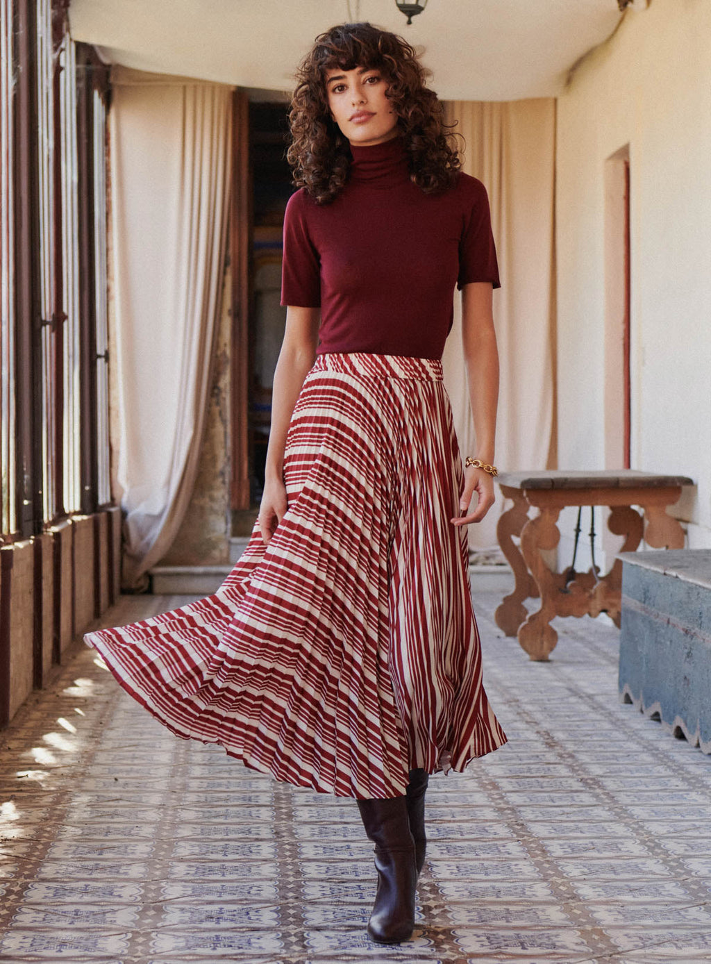 Junon Skirt - Red