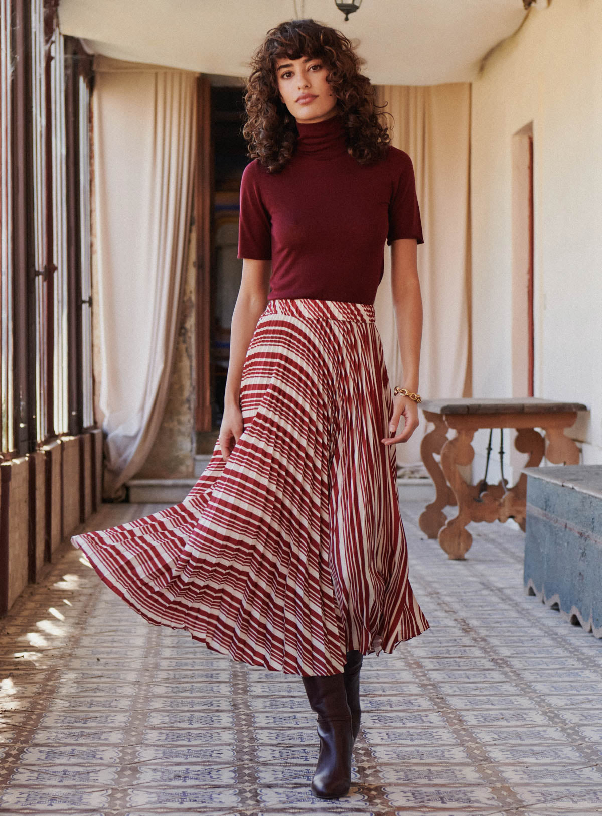 Junon Skirt - Red
