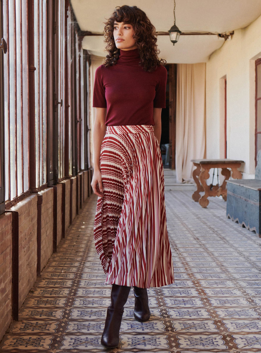 Junon Skirt - Red