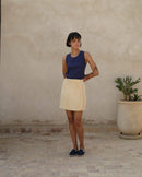 Jupe beige femme Angarde packshot face