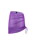 Falda Beleza Pura - Morado / Lentejuelas