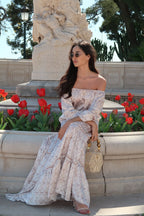 Top Joana - Pavo Real Blanco